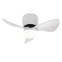 DECKENVENTILATOR Erfurt II 70/70/25cm - Weiß, Kunststoff (70/70/25cm) - Nettlife