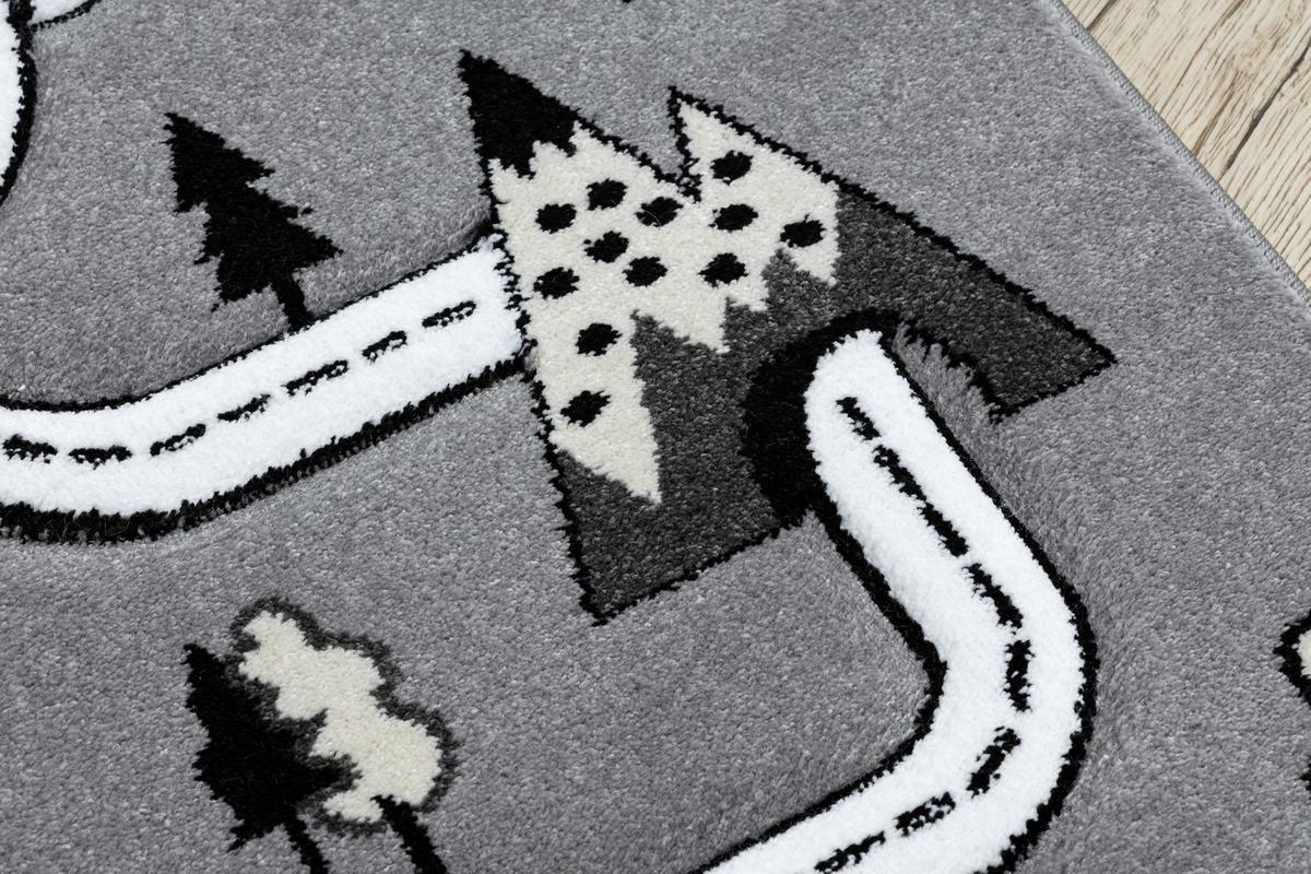 TEPPICH Petit 80/150 cm - Grau, Textil (80/150cm) - rugsX