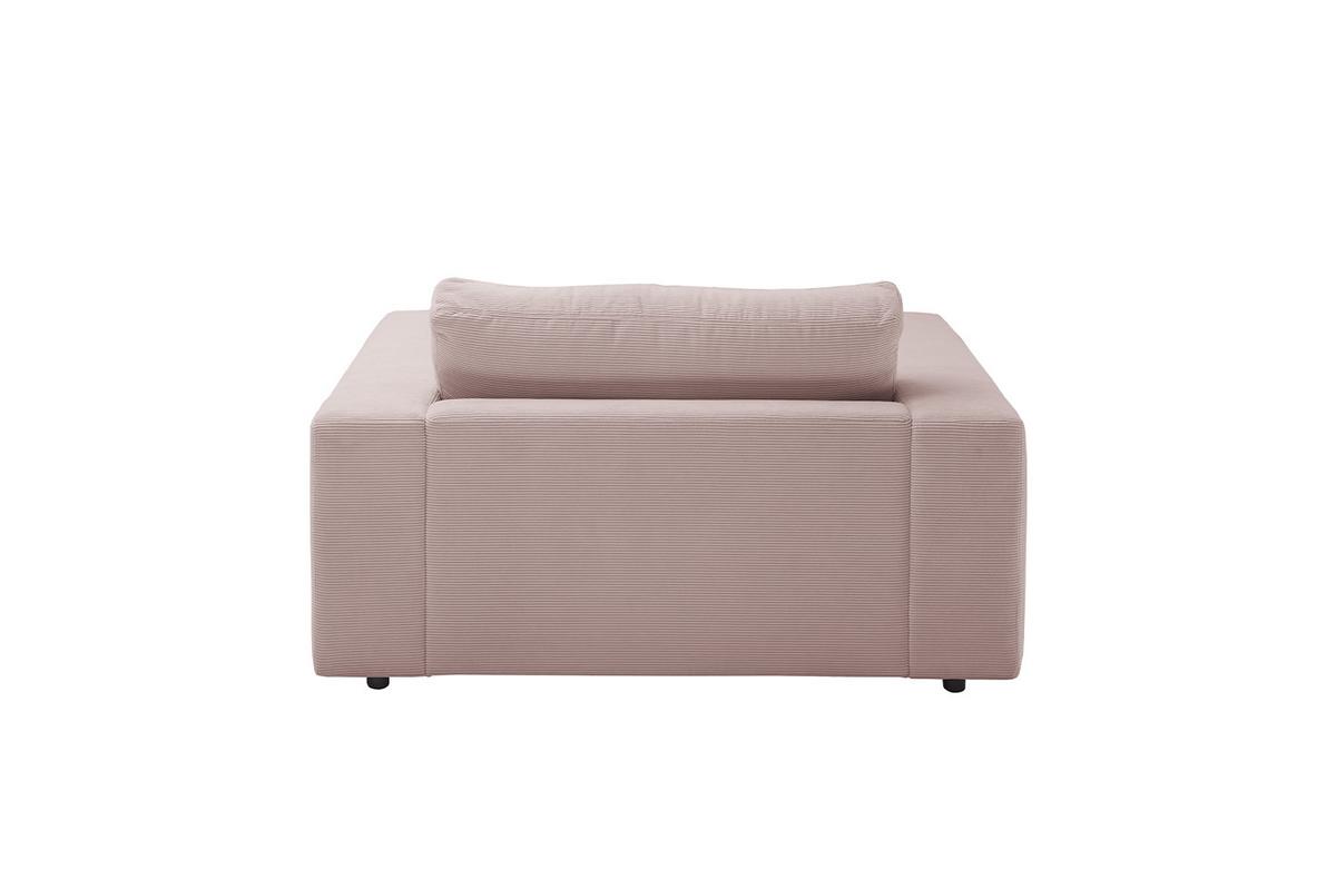 LONGSEAT MADELINE Pink Cord - Schwarz/Rosa, Kunststoff/Textil (150/86/170cm) - KAWOLA