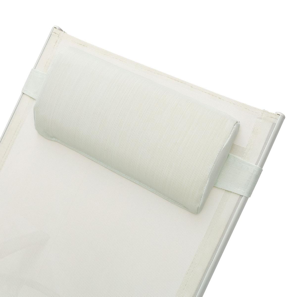 GARTENLIEGE RELAX - Creme, Textil/Metall (179/88/64cm) - IDIMEX