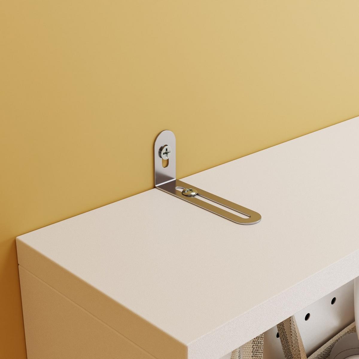 WANDGARDEROBE mit Schuhregal FHK39-W - Ahornfarben, Fell (70/190/12cm) - SoBuy