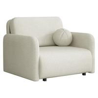 SCHLAFSOFA Viva Sun I - Schwarz/Naturfarben, Holz/Textil (100/85/103cm) - MIRJAN24