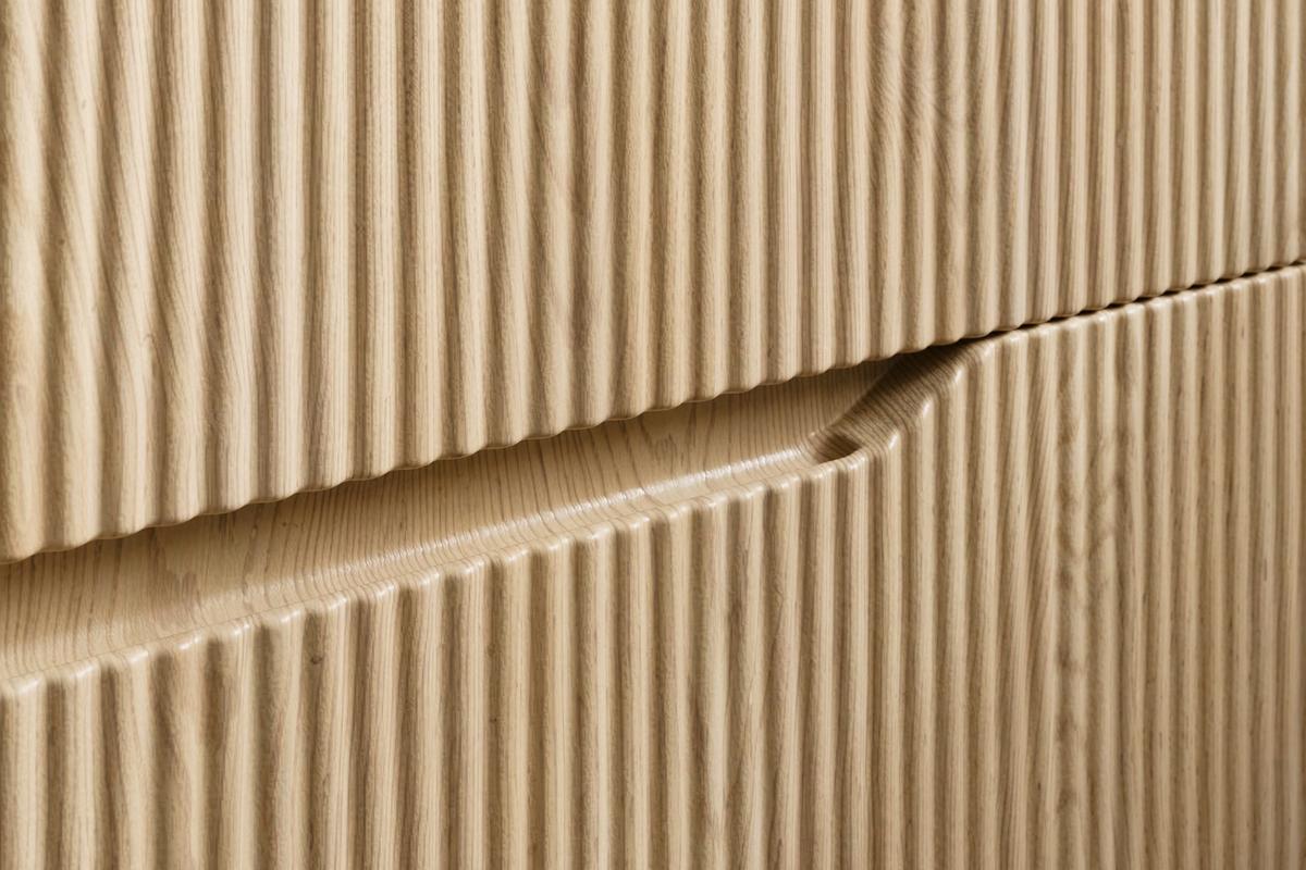 BADMÖBEL-SET Nordic 2 Teile Eiche - 80 x 46 x 58 cm - Eichefarben, Holz (80/58/46cm) - Badplaats