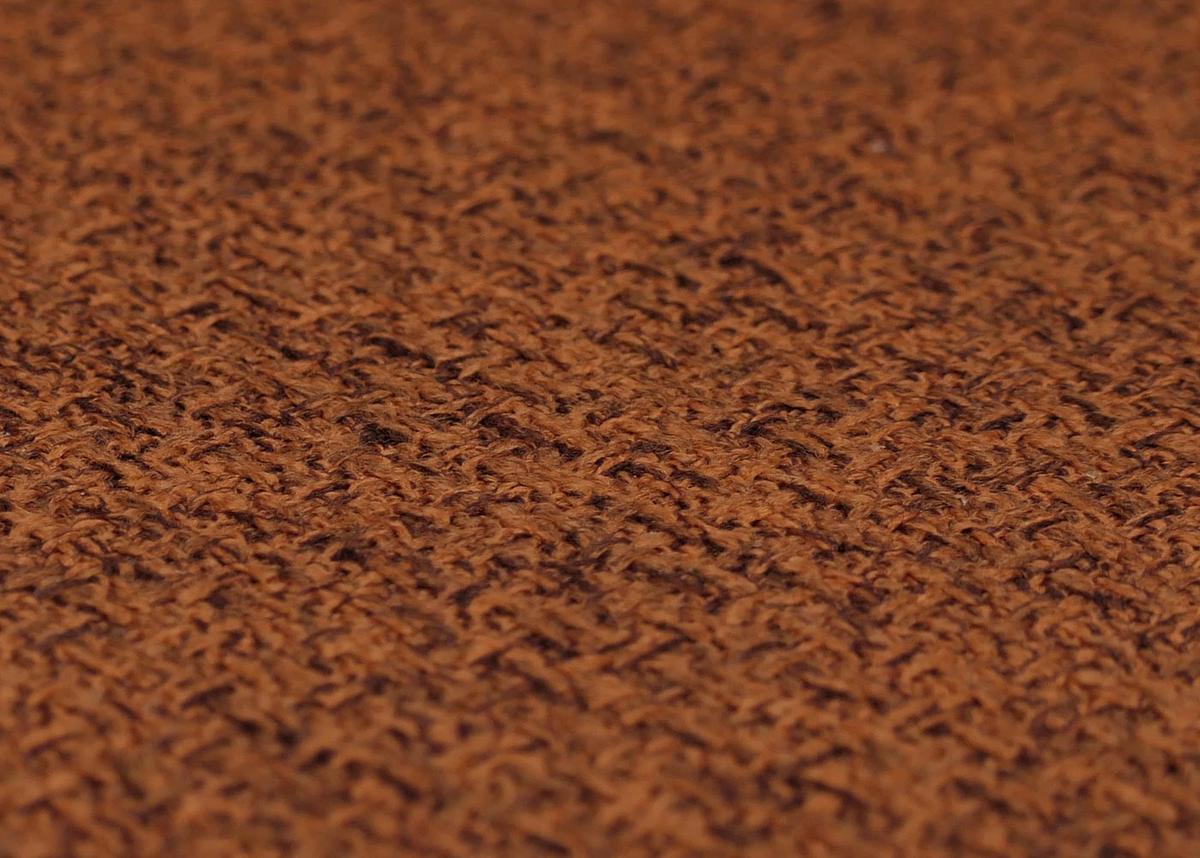 ESSZIMMERSTUHL Schwarz, Orange 6er-Set - Terracotta/Schwarz, Textil (53/80/59cm) - MCW