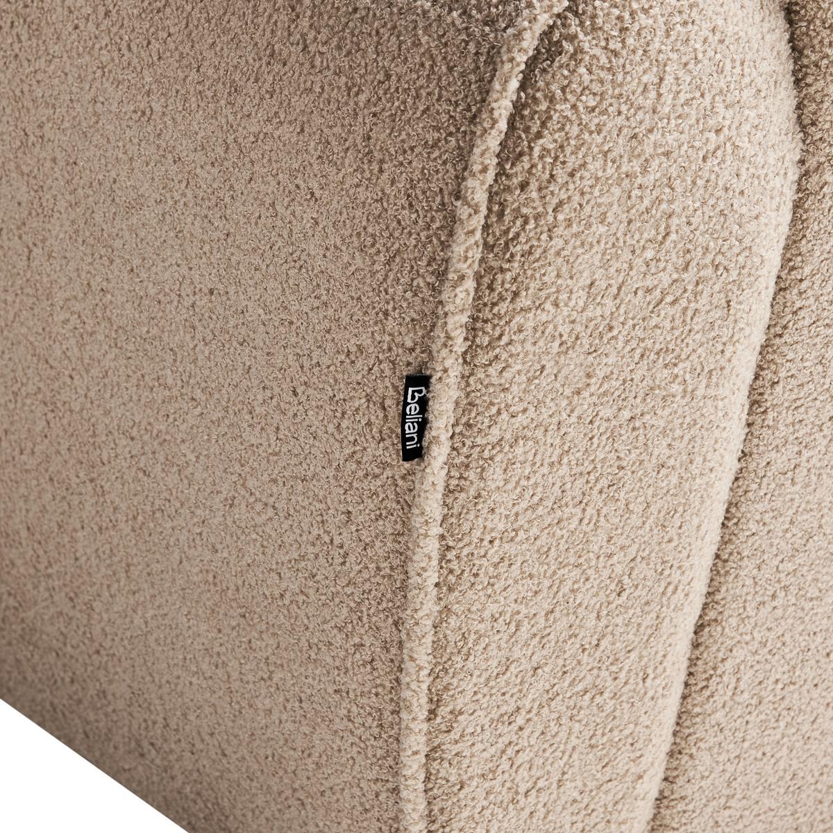 SESSEL Hellbraun Ellede - Hellbraun, Textil (93/73/90cm) - Beliani
