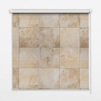 INNENROLLO - Fensterrollo - Rollo - 100x180 cm - Fliesen - Braun, Kunststoff (100/180/0.5cm) - TULUP