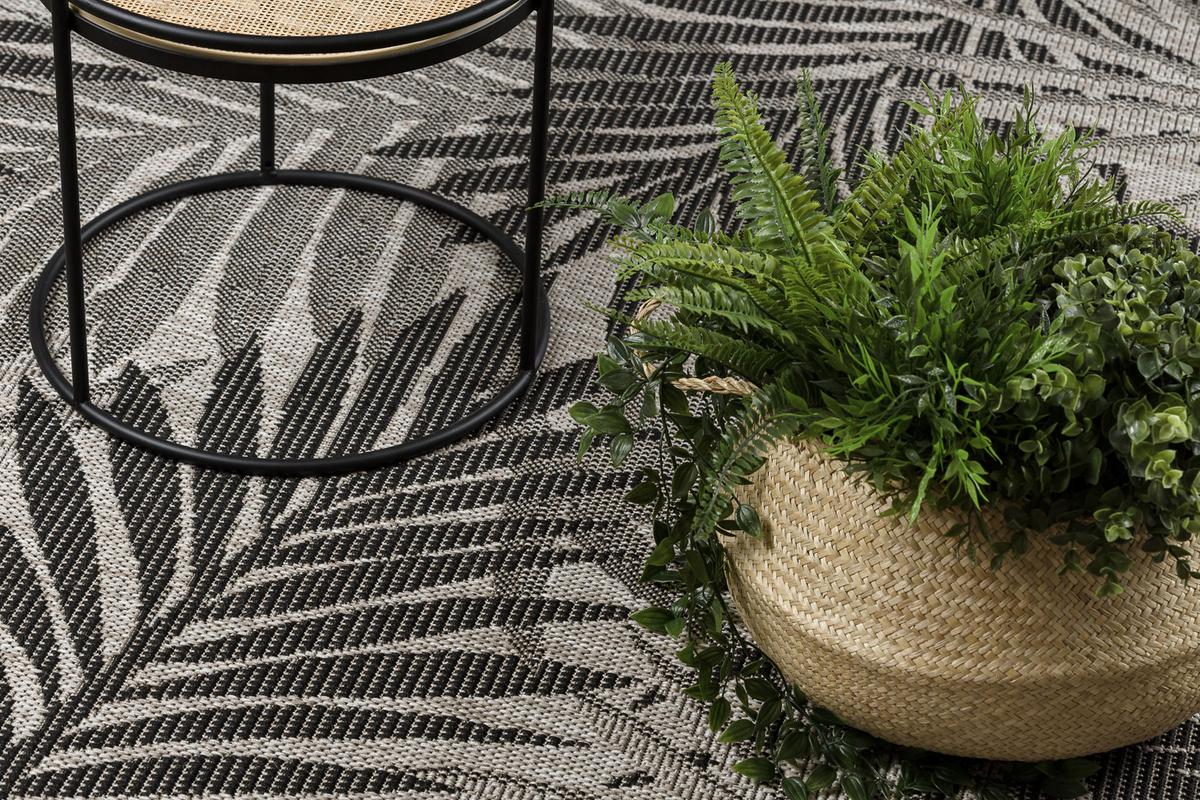 TEPPICH Floorlux 160/230 cm - Grau, Textil (160/230cm) - rugsX