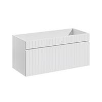 WASCHTISCHUNTERSCHRANK 100cm Zelie Weiß - Weiß, Holzwerkstoff (100/46/45cm) - Petits-meubles