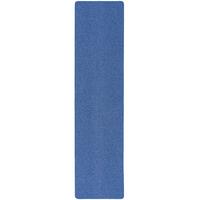 LÄUFER TEPPICH SCHLINGEN TEPPICH ALMA MELIERT - Blau, Textil (100/400cm) - Snapstyle