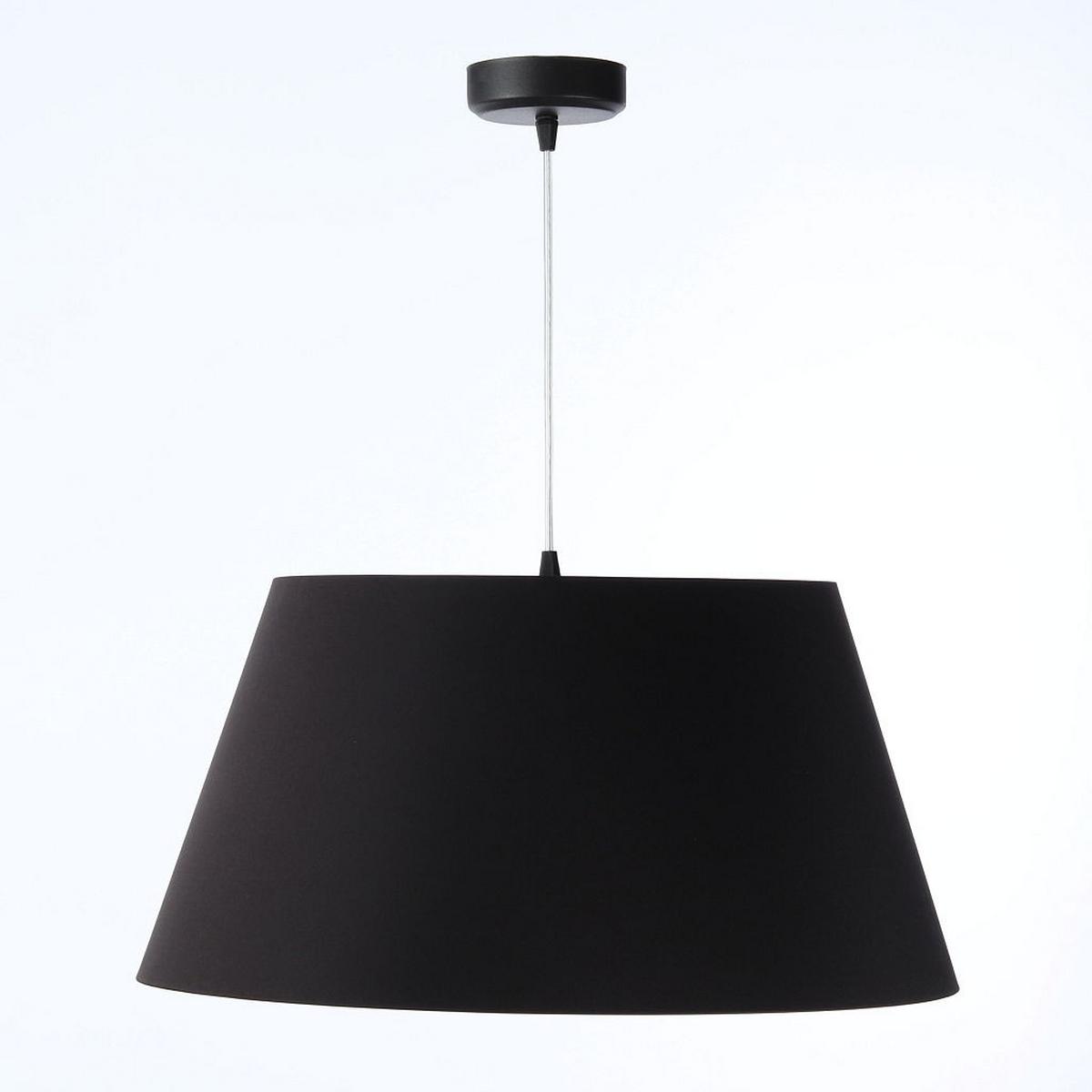 HÄNGELEUCHTE Schwarz 50/27 cm - Schwarz, Kunststoff (50/1.3/27cm) - ONZENO