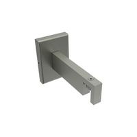 TRÄGER FÜR GARDINENSTANGEN INNENLAUF 14x35 mm, Smartline 1-läufig, Edelstahl-Optik - Edelstahlfarben, Metall (10/6.5/4.5cm) - INTERDECO
