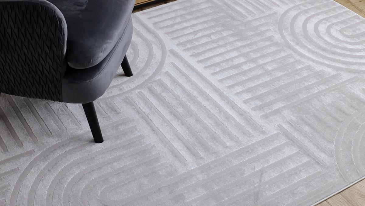 TEPPICH Balance 200/290 cm - Grau, Textil (200/290cm) - rugsX