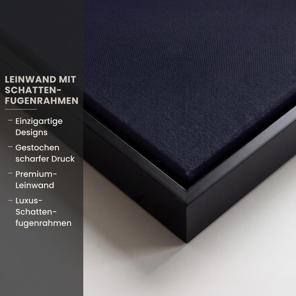 LEINWAND Bilder mit Rahmen - Weltkarte - Bunt - Graffiti - 70x100 - Multicolor, Textil (70/100cm) - MuchoWow
