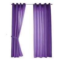 VORHANG 2ER SET BERLIN HxB 245x140cm Lila - Lila, Textil (140/245/245cm) - Gardinenbox