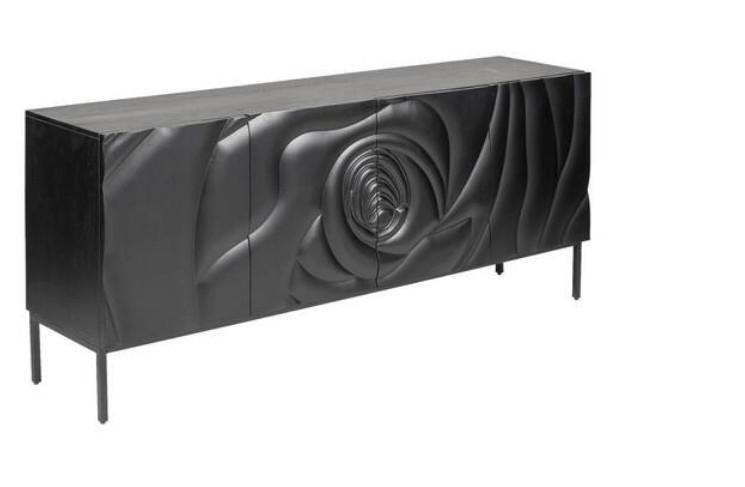 SIDEBOARD BLACK ROSE