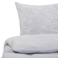BETTWÄSCHE SET Morningside 220x240 cm - Grau, Textil (220/240cm) - Beliani