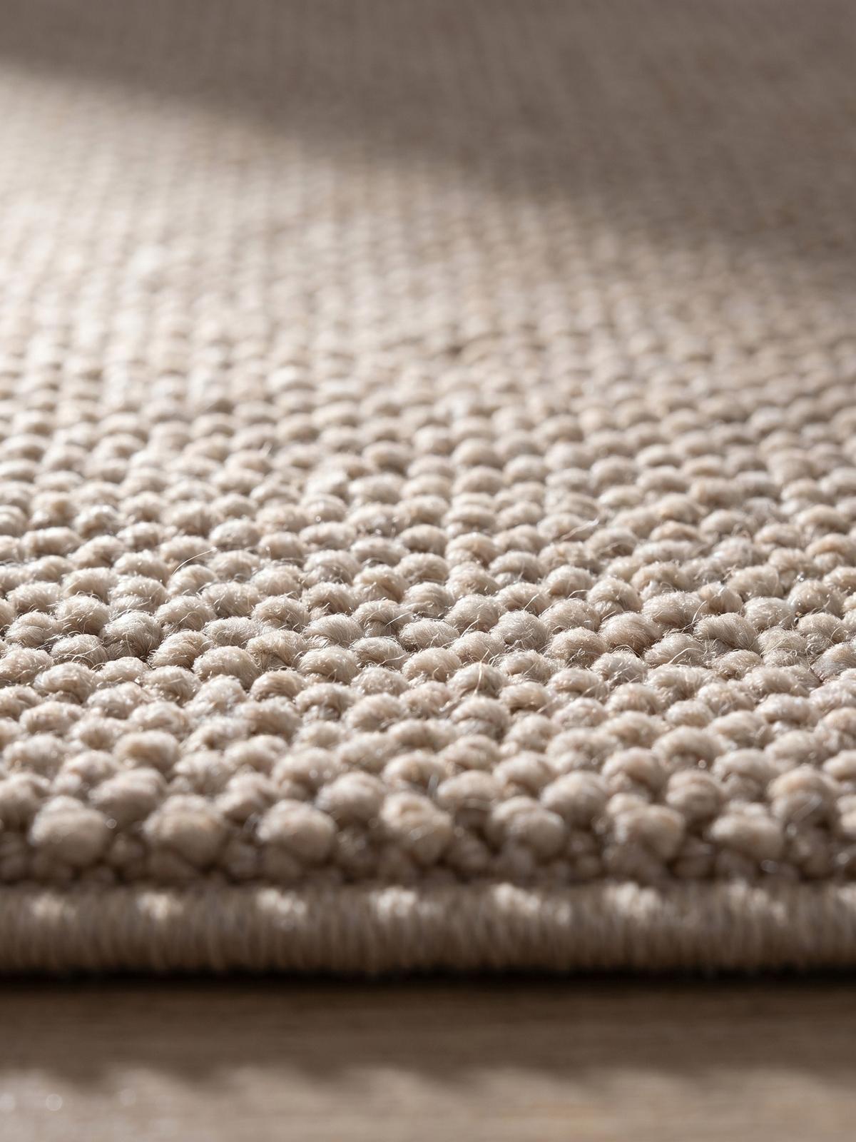 TEPPICH Flachgewebe LANGAU in Beige, meliert, 120 x 170 cm - Beige, Textil (170/120cm) - KADIMA DESIGN