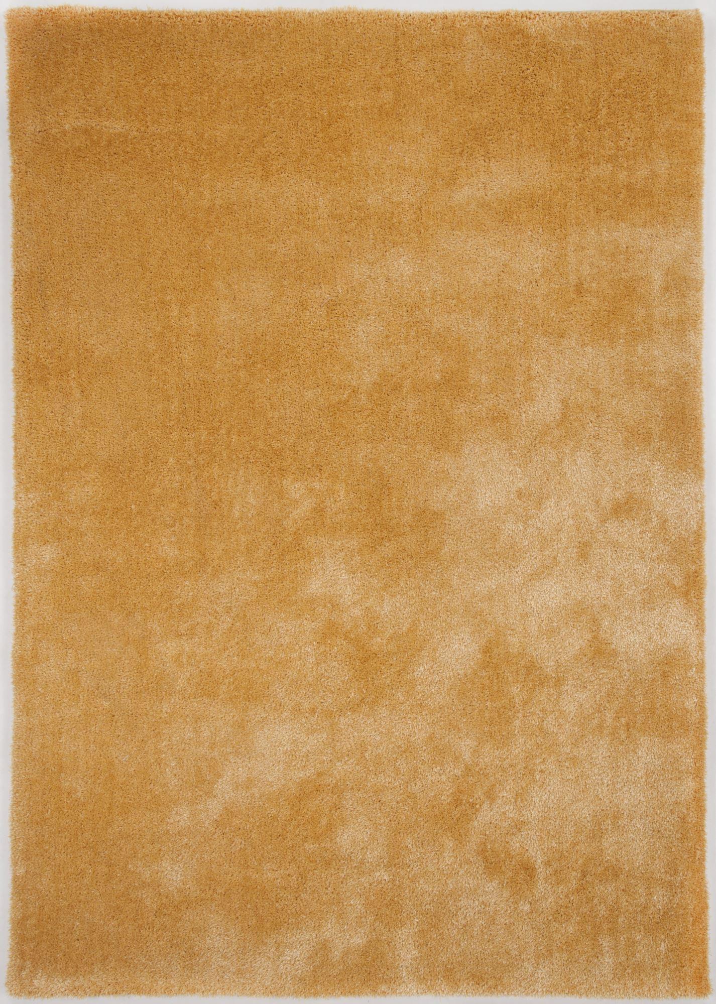 HOCHFLORTEPPICH Alessia 80x150 cm - Goldfarben, Textil (80/150cm) - Gino Falcone