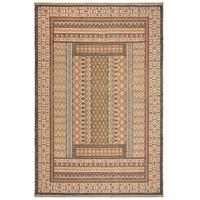 JUTETEPPICH CAM, orientalisch, Terrakotta, 200 x 290 cm - Orange, Textil (290/200cm) - KADIMA DESIGN