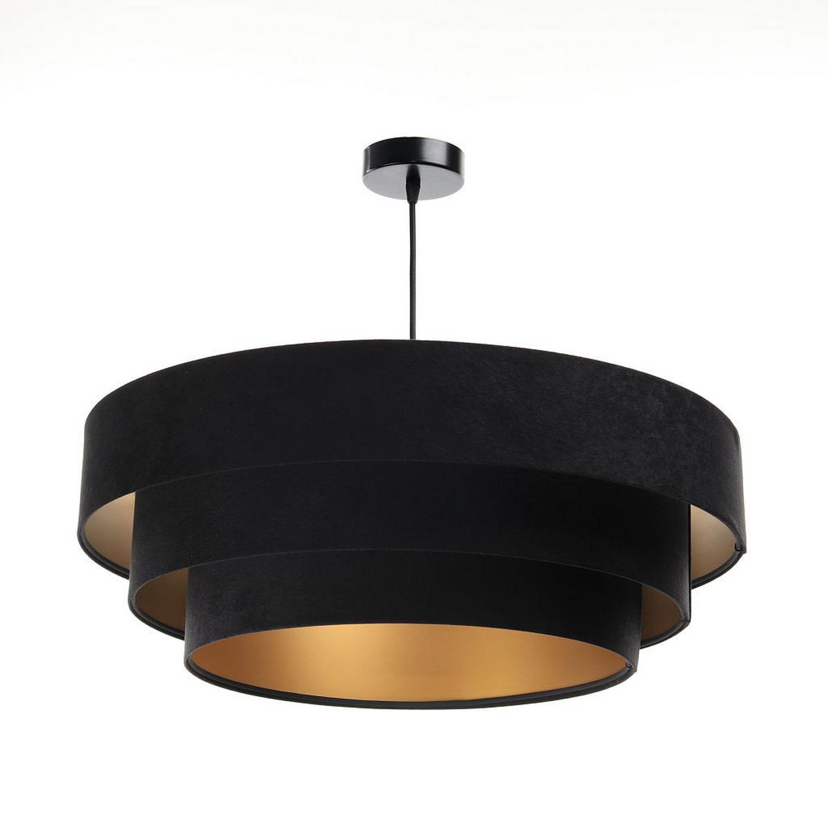 HÄNGELEUCHTE Gold 60/20 cm - Goldfarben, Kunststoff (60/1.5/20cm) - ONZENO