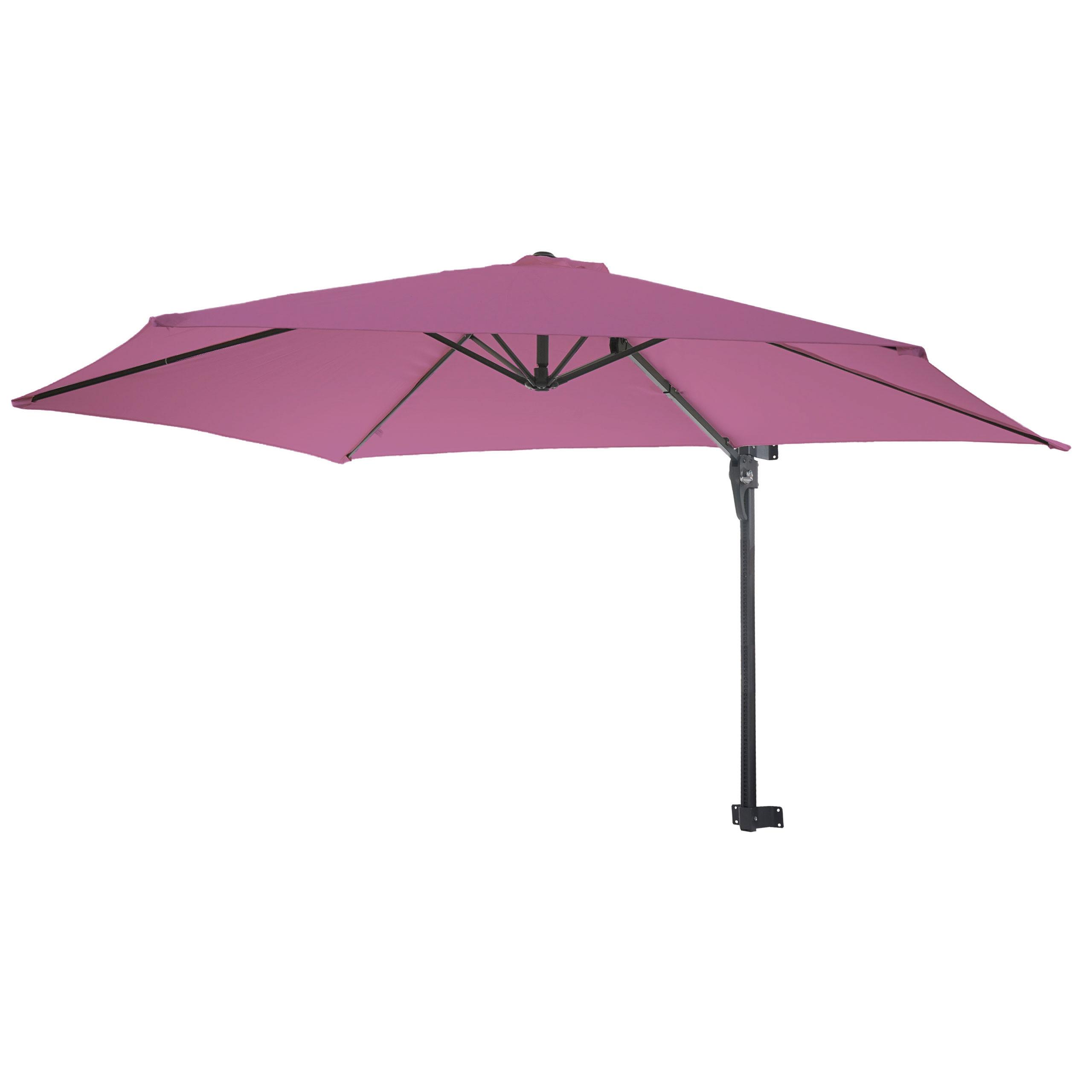 WANDSCHIRM Violett - Violett, Textil (300/280cm) - MCW