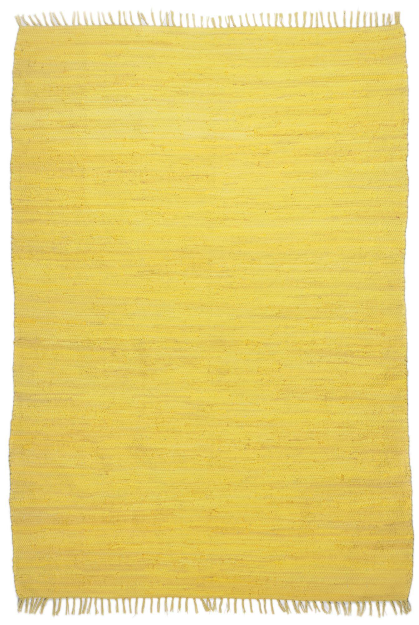 FLECKERLTEPPICH Chindi 120x180 cm - Gelb, Textil (120/180cm) - Rug and Roll