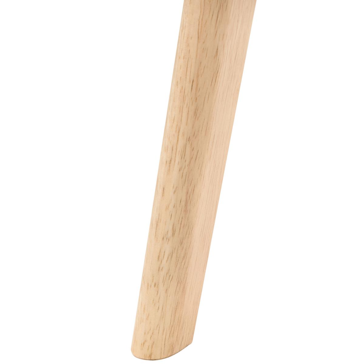 ESSZIMMERSTUHL 2er-Set Holz Hellbraun/Hellbeige Charleston - Beige, Textil (45/78/51cm) - Beliani
