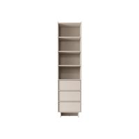 STANDREGAL Yasumi R50 - Kaschmir/Schwarz, Holzwerkstoff/Kunststoff (50/201/39cm) - MIRJAN24
