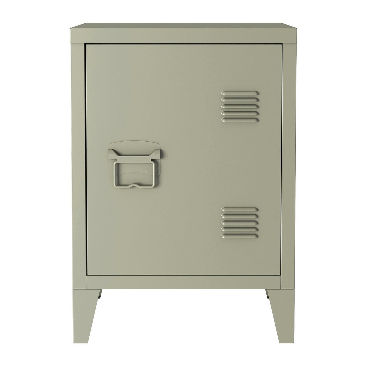 NACHTSCHRANK Inari - Braun, Metall (40/57/30cm) - [en.casa]