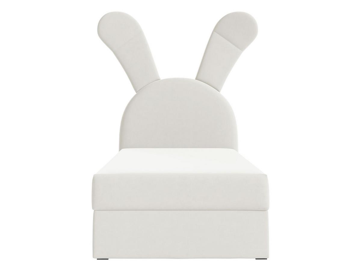 BOXBETT Bunny Light, Seite: Links - H3 - Creme/Schwarz, Holz/Textil (100/200cm) - MIRJAN24