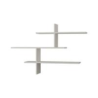 WANDREGAL Leo 123/22/80 cm - Weiß, Holzwerkstoff (22/80.5/99.5cm) - Calicosy
