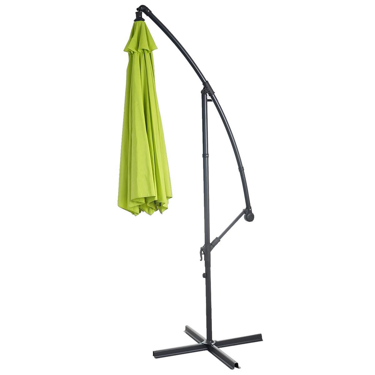AMPELSCHIRM NEIGBAR Grün - Grün, Textil (360/295cm) - MCW