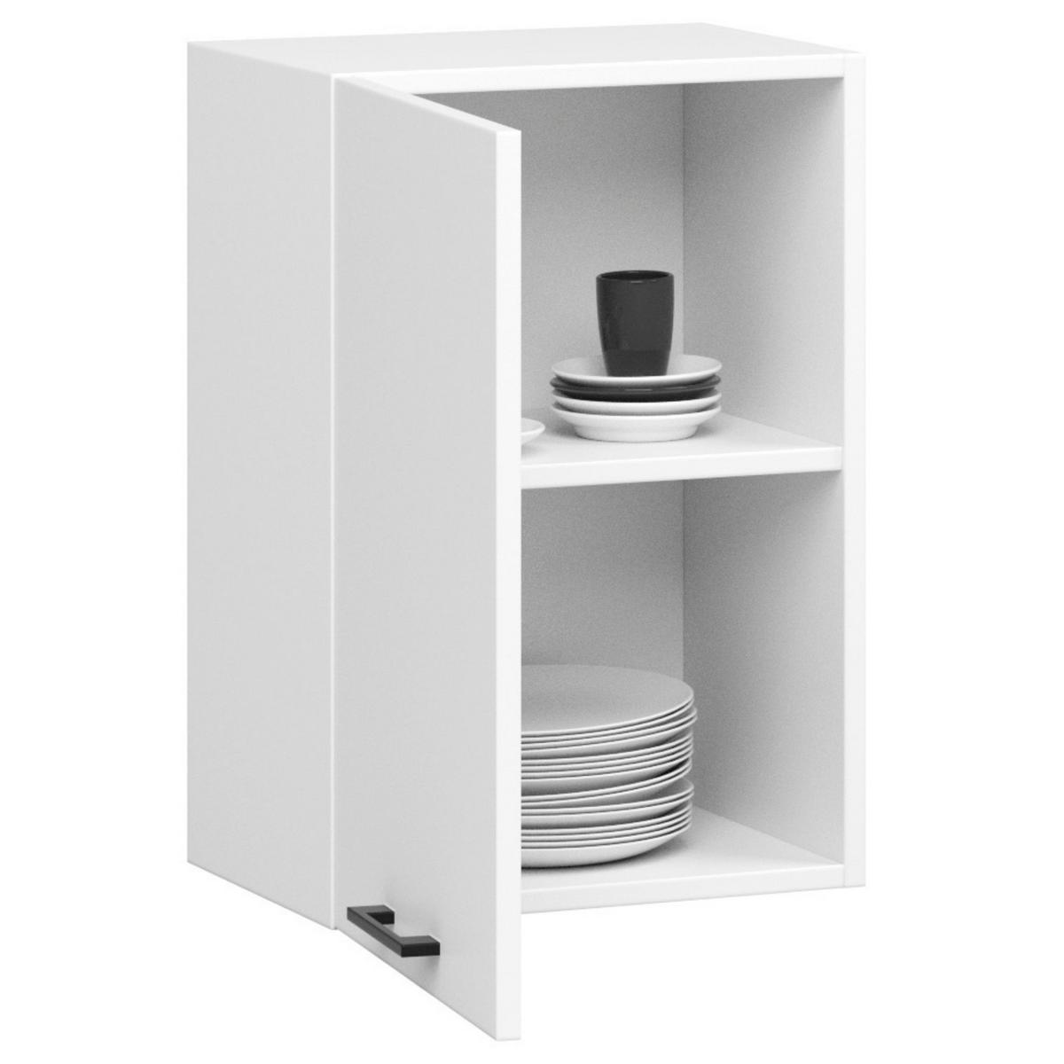 HÄNGESCHRANK Weiß 58/50/30 - Weiß, Holzwerkstoff (50/58/30cm) - RAUMHIRSCH FURNITURE