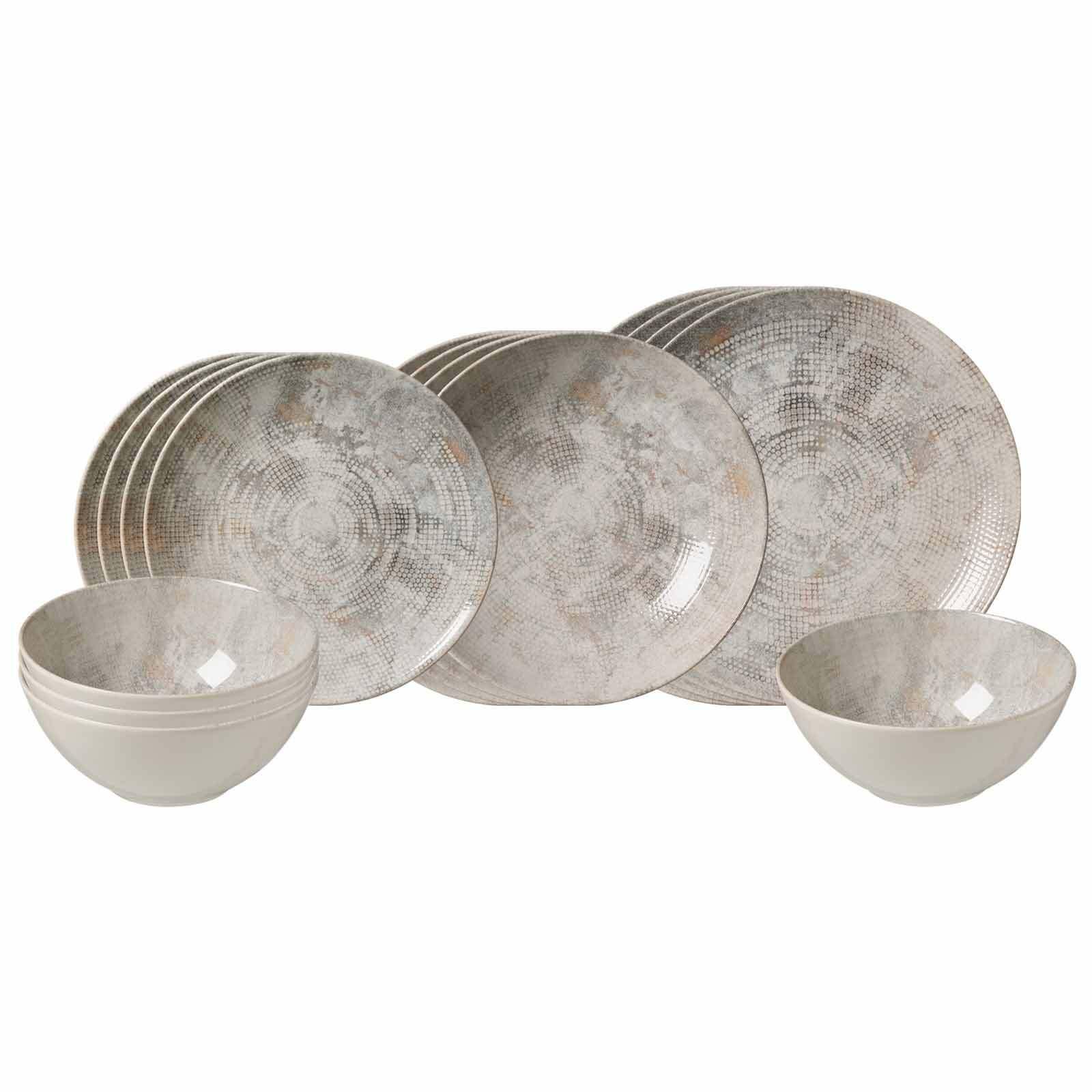 EINSTEIGER-SET Cecina Perle 16-tlg. - Weiß, Keramik (2/2/2cm) - Ritzenhoff Breker