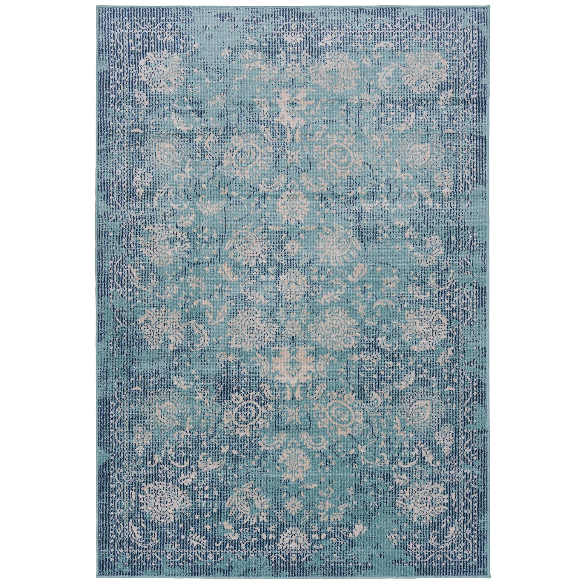 INDOOR OUTDOOR TEPPICH LAGOS VINTAGE - Türkis, Textil (120/170cm) - Pergamon