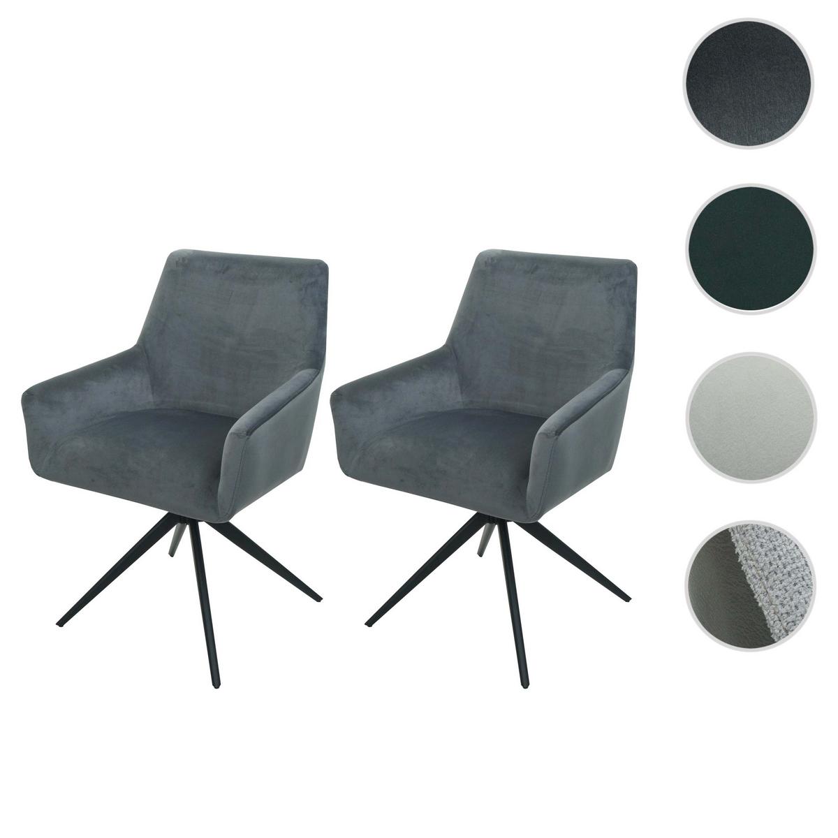 ESSZIMMERSTUHL Grau - Grau, Textil (60/87/68cm) - MCW