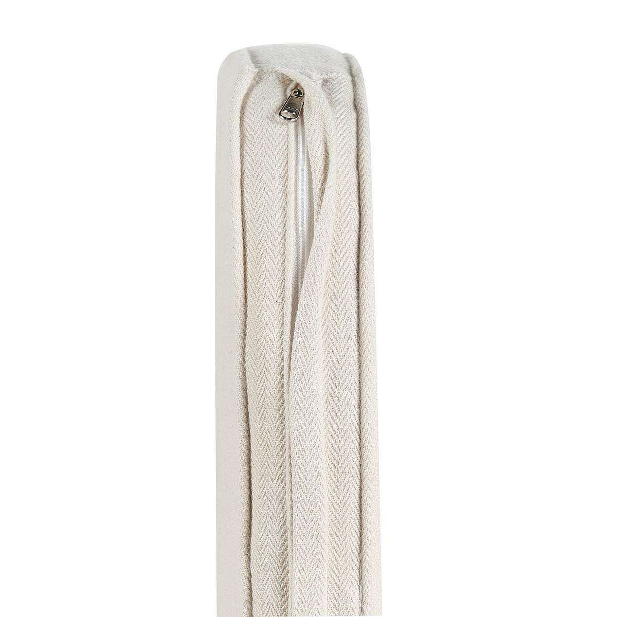 GARTENSESSEL Beige Maros II - Beige/Naturfarben, Naturmaterialien (53/90/70cm) - Beliani