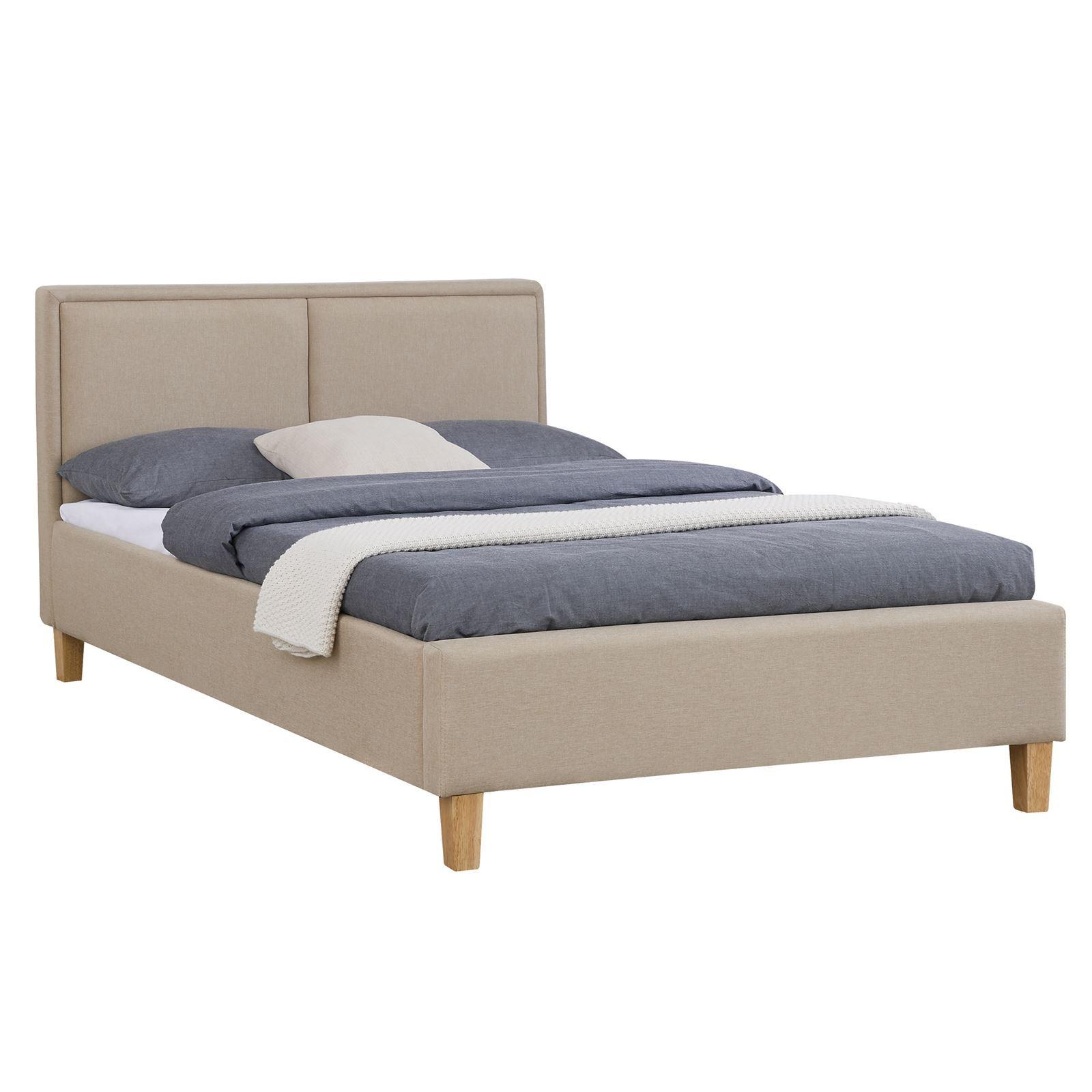 POLSTERBETT ANAIS 120X200 CM - Beige, Textil (120/200cm) - CARO-Möbel