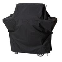 SCHUTZHÜLLE für Gasgrill Trapezform SHP-30086 - Schwarz, Kunststoff (117/117/55cm) - mehr Garten