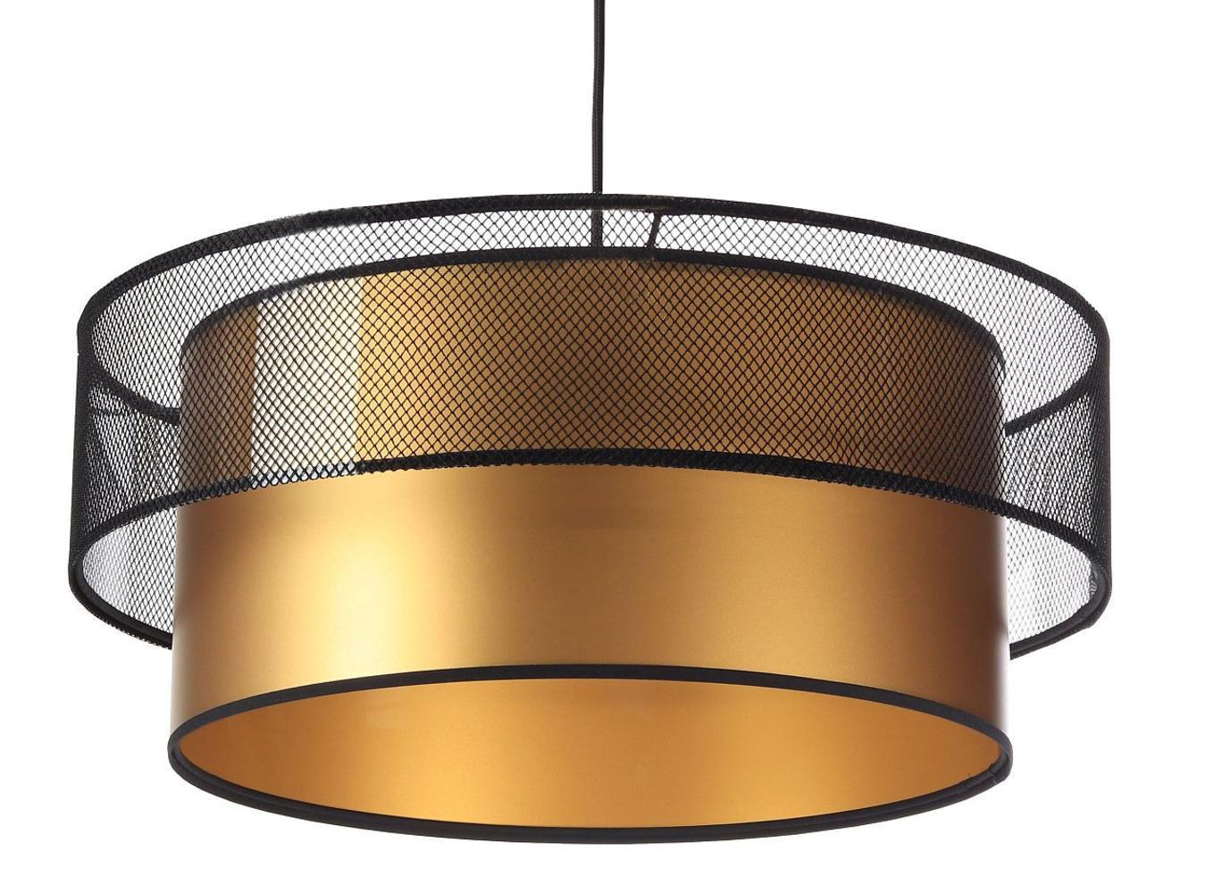 HÄNGELEUCHTE Gold 60/20 cm - Goldfarben, Kunststoff (60/1/20cm) - ONZENO