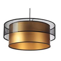 HÄNGELEUCHTE Gold 60/20 cm - Goldfarben, Kunststoff (60/1/20cm) - ONZENO
