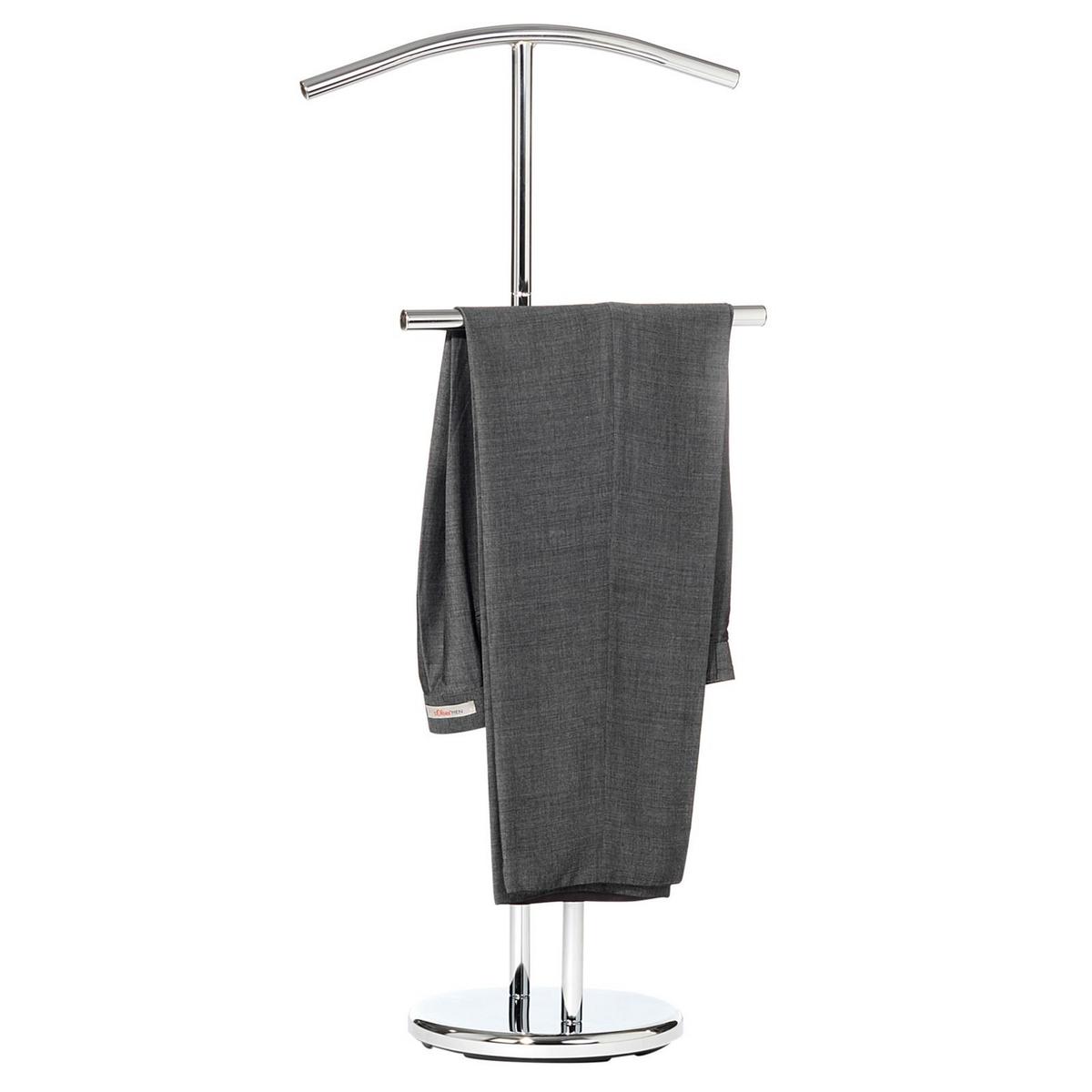 HERRENDIENER LAURENZ chrom - Chromfarben, Metall (48/105/28cm) - IDIMEX