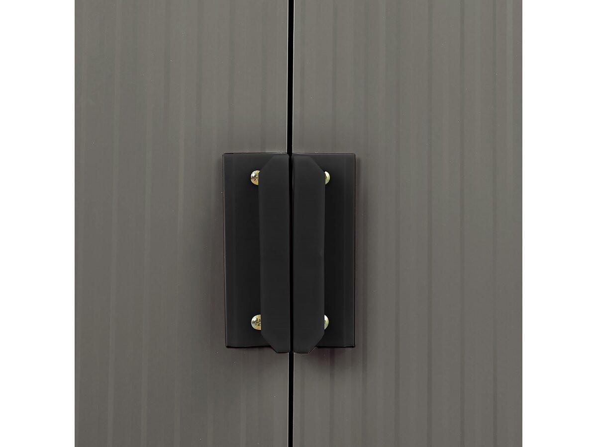 METALL-GARTENHAUS dallas Taupe - Taupe, Metall (213/195/191cm) - Habitat Garten