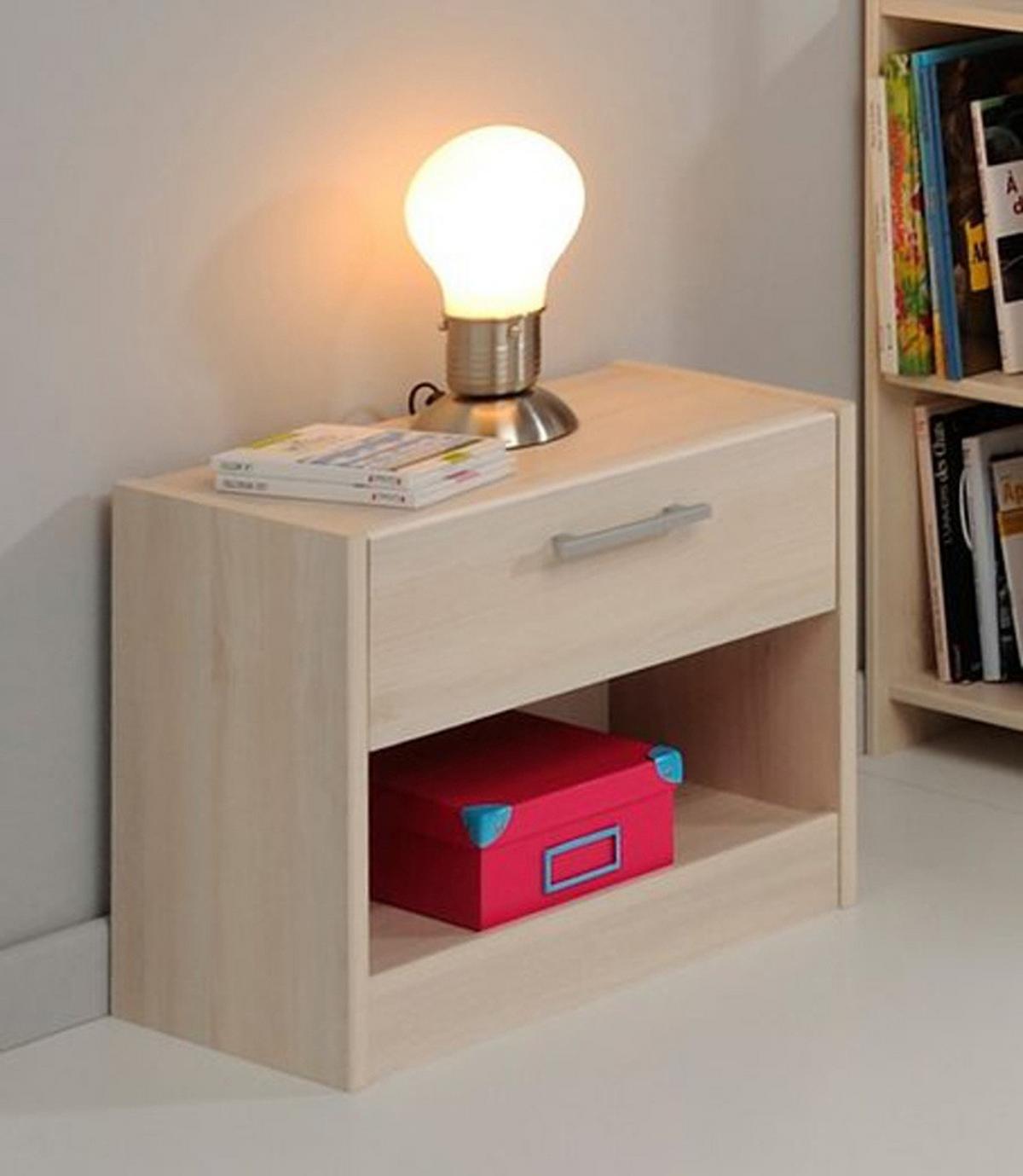 KINDERZIMMER Jugendzimmer Komplett-Set 5-tlg. Kleiderschrank Schreibtisch Bett 90x200 - Silberfarben/Weiß, Holz/Holzwerkstoff (203/180/123cm) - Parisot Meuble