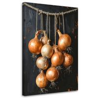 LEINWANDBILD Essen & Trinken 40x60cm - Beige, Textil (40/60cm) - Feeby
