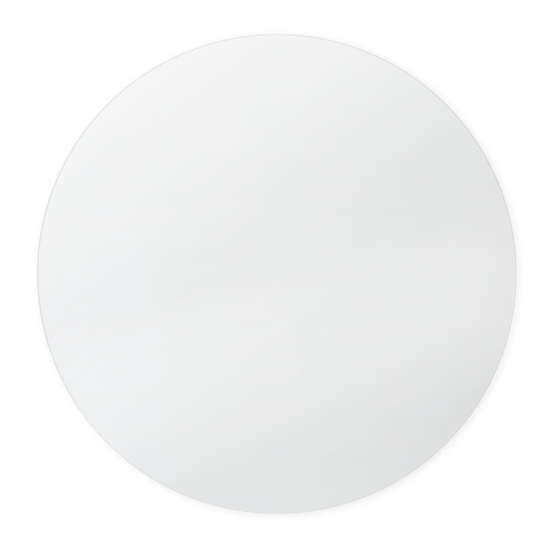 WANDSPIEGEL rahmenlos, 70 cm Durchmesser - Silberfarben, Glas (70/70/0.4cm) - Bilderwelten