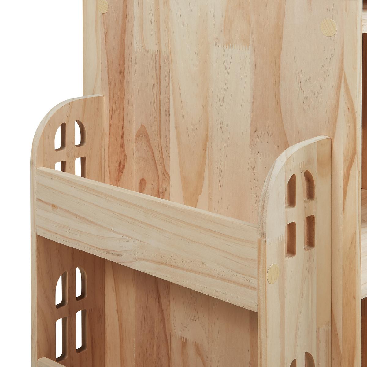 KINDERREGAL Sanköre - Naturfarben, Holz (64/122/43cm) - [en.casa]
