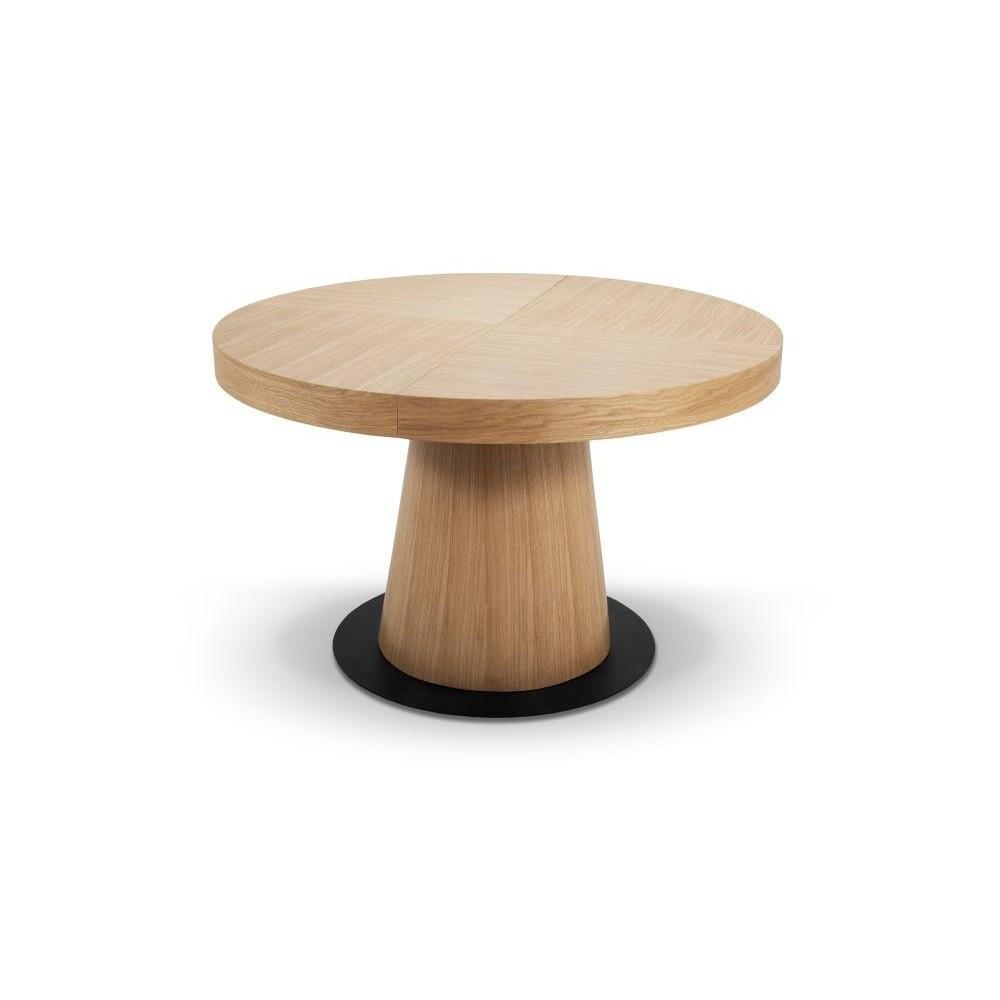 ESSTISCH METALO Ausziehbar 130 - 230 / 130 x 76 cm - Eichefarben, Holz (130/130/76cm) - MASSENO