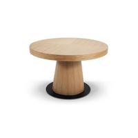ESSTISCH METALO Ausziehbar 130 - 230 / 130 x 76 cm - Eichefarben, Holz (130/130/76cm) - MASSENO