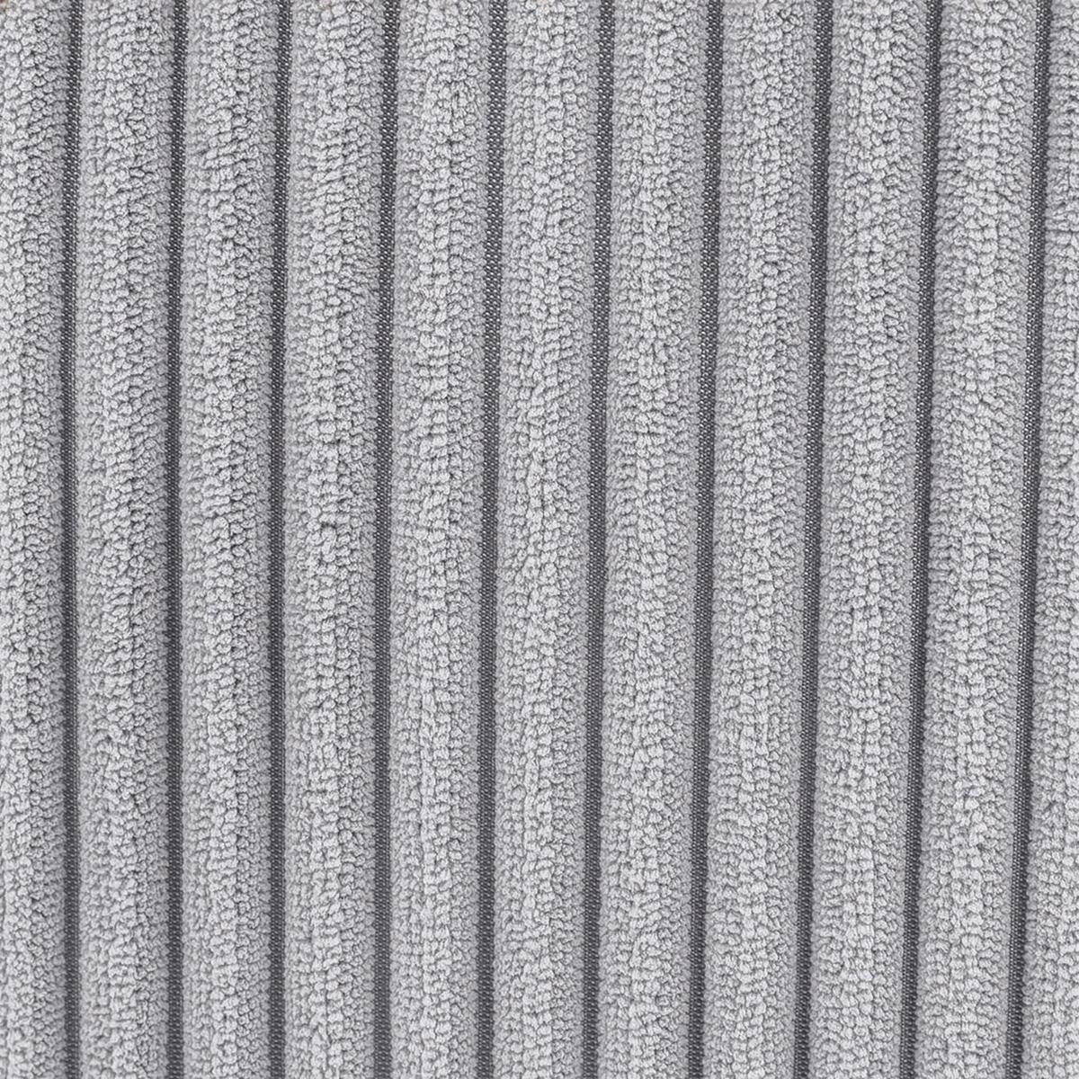 SITZSACK Cord Sessel Natalia - Hellgrau/Grau, Textil (97/73/84cm) - icon